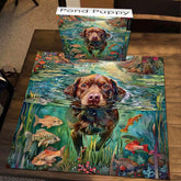 Puzzle cucciolo di laghetto 1000 pezzi